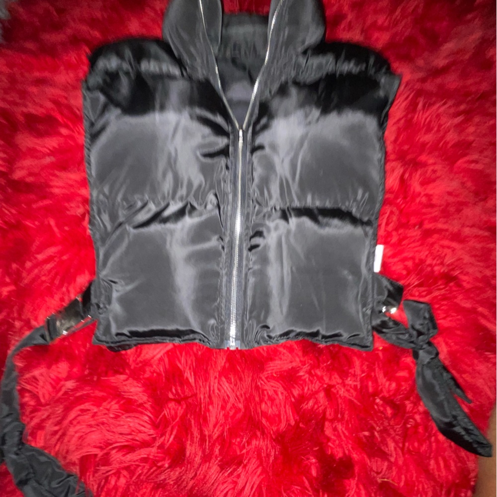 Black Puffer Vest